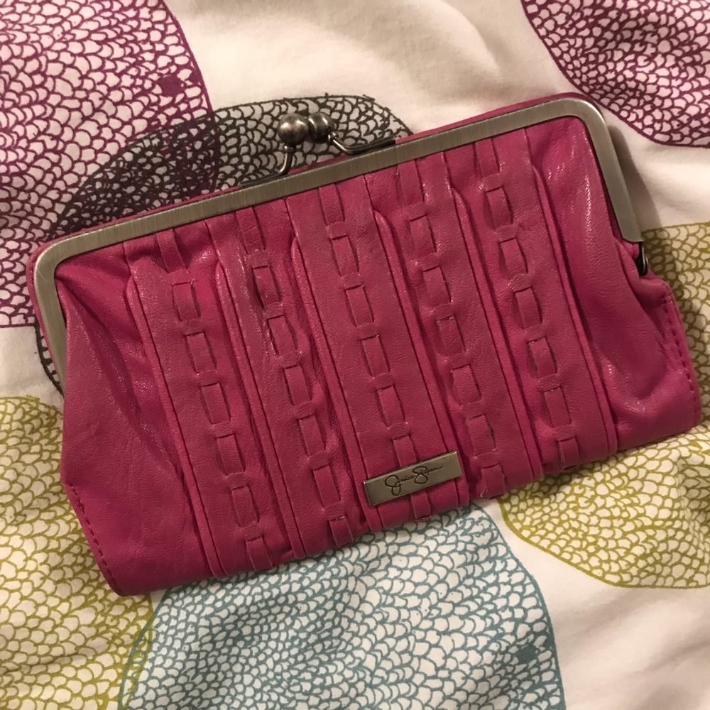 Hot Pink Jessica Simpson Wallet